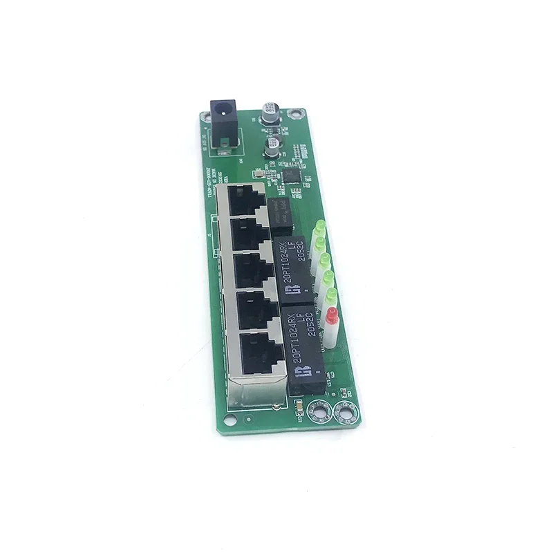 Ethernet Switch Industrie 5port 10/100M Netzwerk Ethernet Switch 5V/12V Stromeingang Temperatur-40 bis 75 ℃