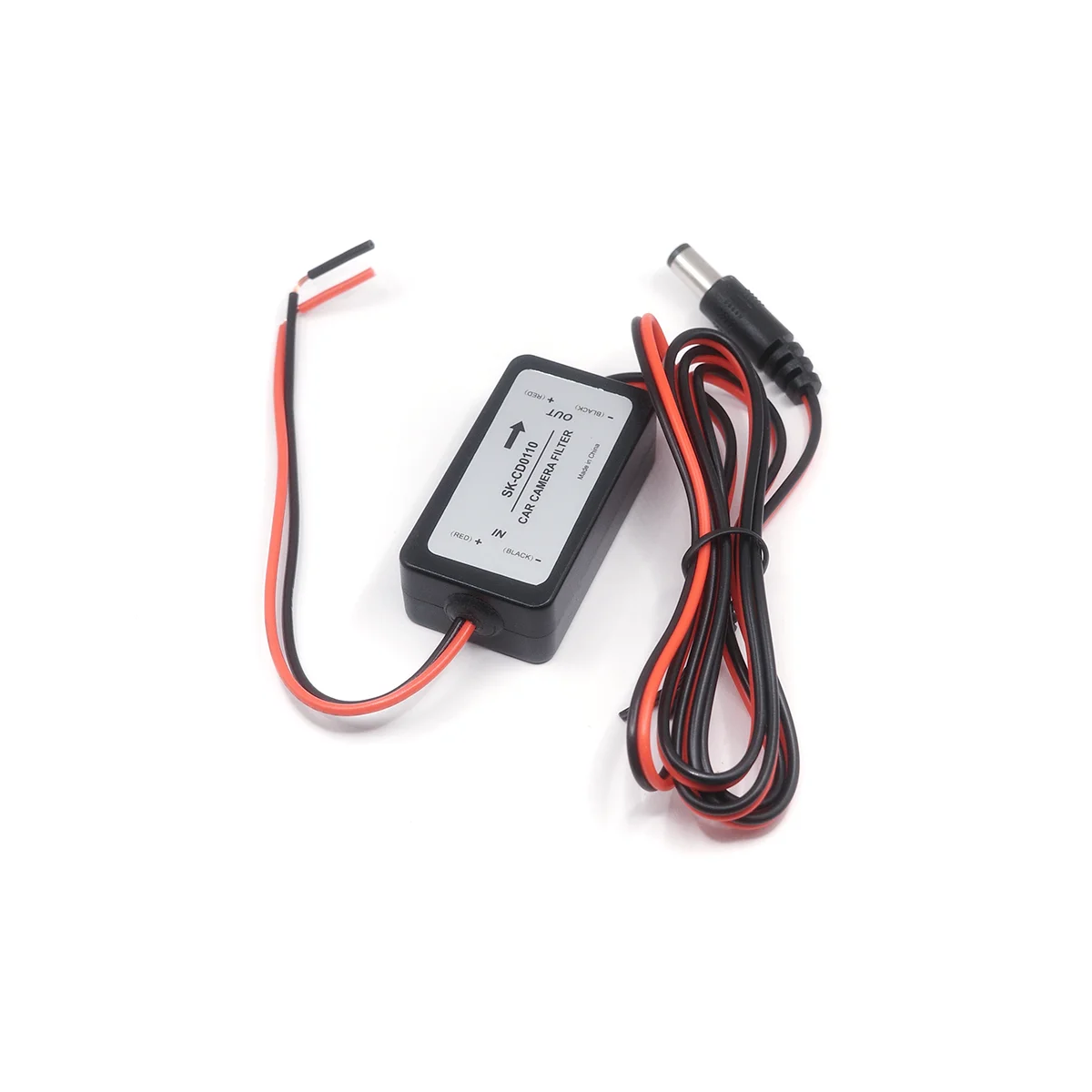 Retificador da visão traseira do carro, conector do filtro do capacitor do relé de potência de 12v dc para o filtro da câmera do carro automático da backup resolve o respingo da ondulação