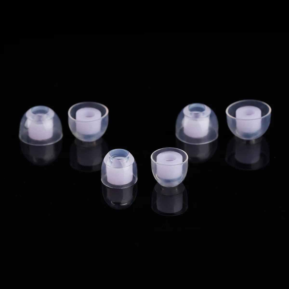 NICEHCK P03 Transparent Liquid Silicone Ear Tips Noise-canceling Soft Safe Eartips Earphone Accessories for NX8 Que Cantor IEM
