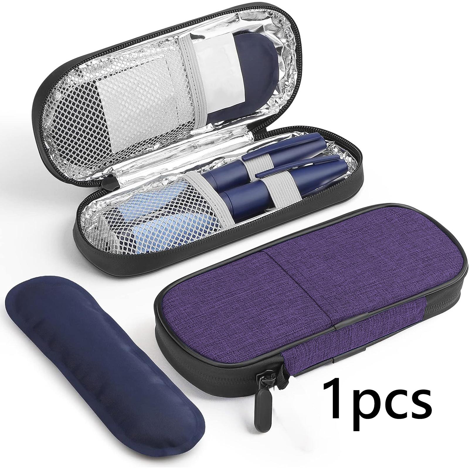 Cooler Travel Case Large Capacity Convenient Cooler Pouch Waterproof Organizer Portable Cooling Bag for Supplies Ice Packs