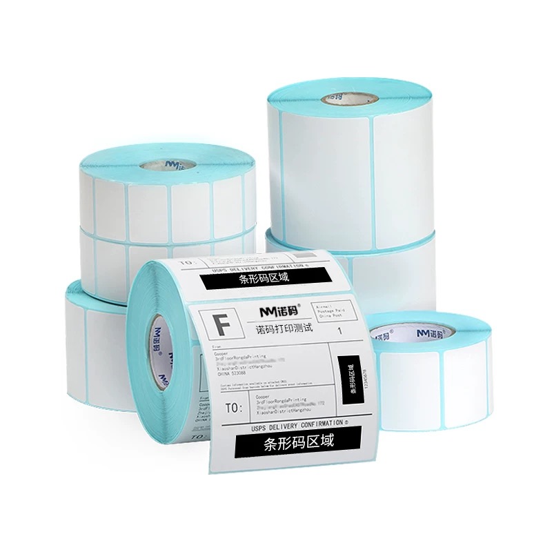 800 pces/rolo direto térmico removível etiquetas em branco retângulo auto-adesivo gravável código de barras supermercado bpa livre adesivos 40*30mm