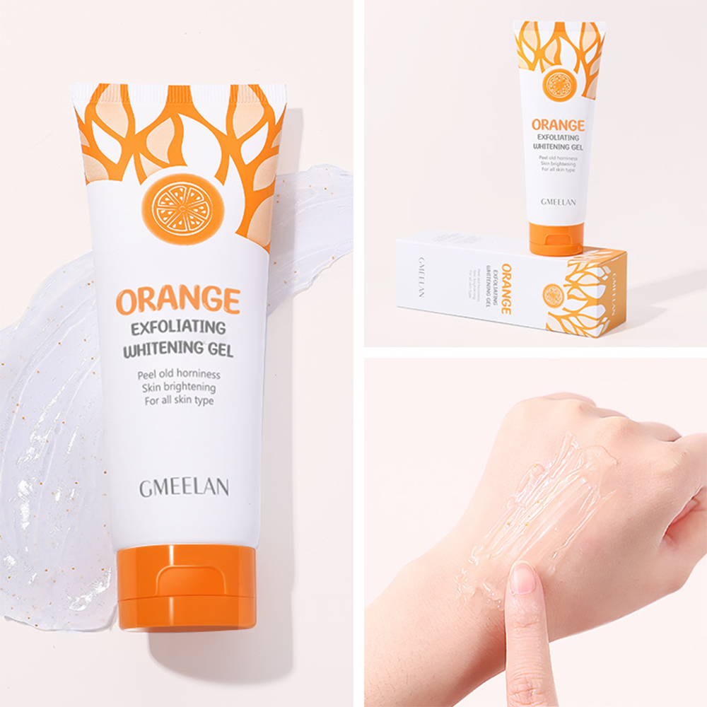 Gel exfoliant Orange dissolvant de taches morts éclaircir Peeling 50g réparation douce gommage blanchir hydratant soin de la peau coréen