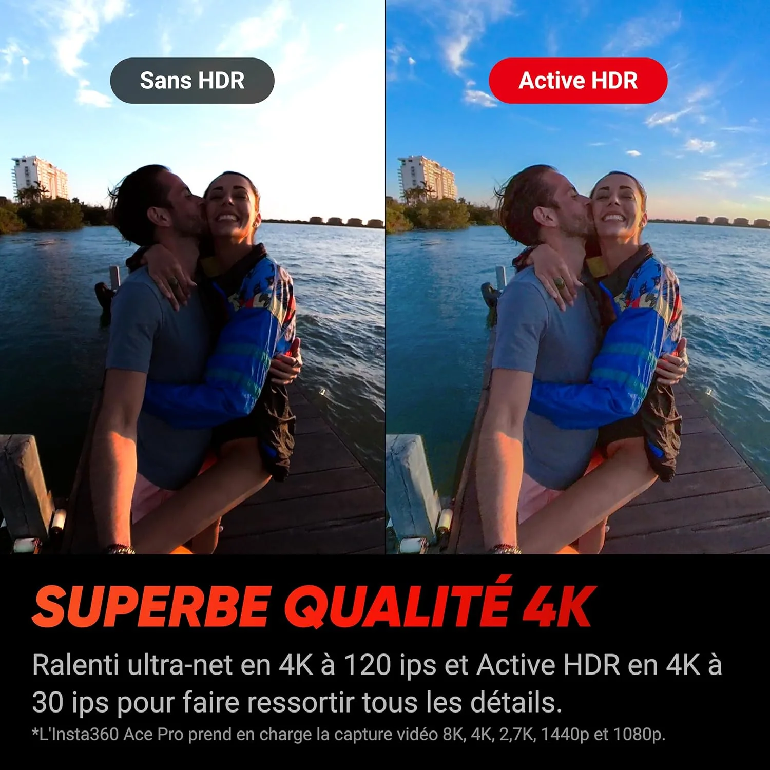 Insta360 Ace Pro 8K/4K Leica Action Camera, Flagship 1/1.3" Sensor, Super Lowlight Performance, Waterproof, Stabilization