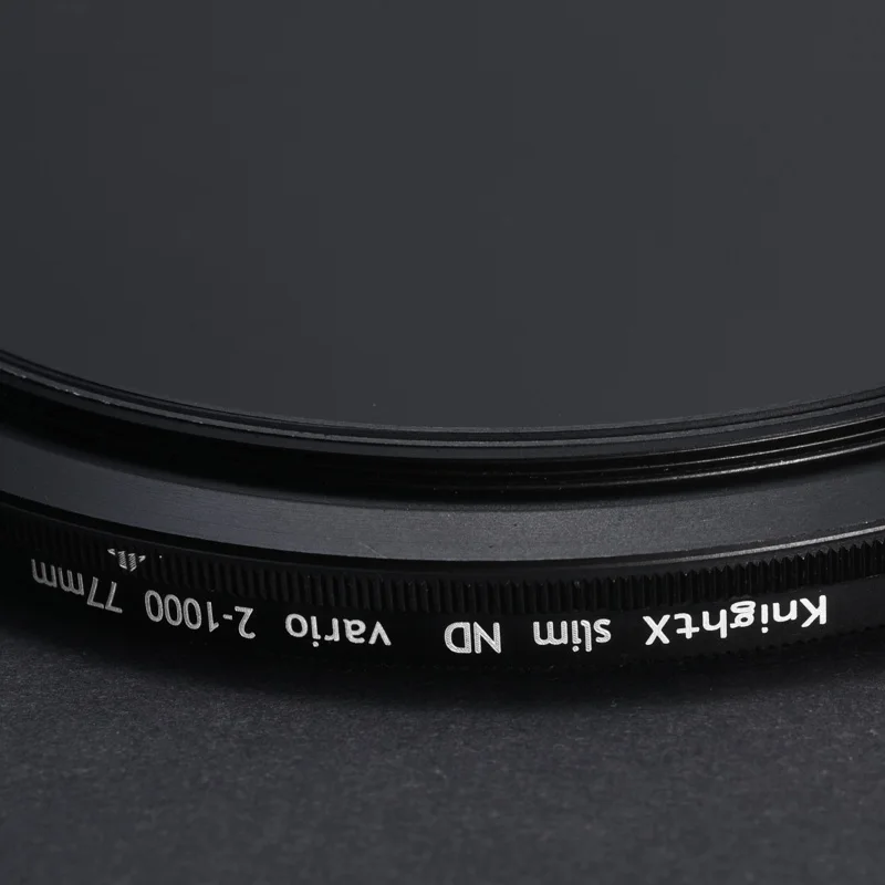 KnightX ND2-ND1000 Fotocamera reflex DSLR Filtro ND variabile Densità neutra Fader regolabile ND2-400 49 52 55 58 62 67 72 77 mm