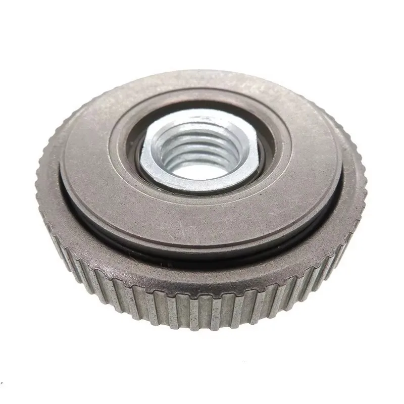 M14 Gewinde Winkelschleifer selbstsichernde Pressplatte Schwarz Schnellspanner Flanschmutter Spann Power Chuck Werkzeuge Teile 1PC
