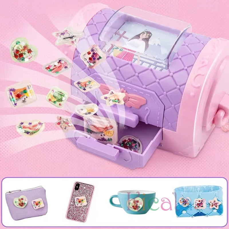 DIY สติกเกอร์ Maker ของเล่นการเรียนรู้ของเล่นเพื่อการศึกษา Party Favor Handmade Creative 3D สติกเกอร์เครื่องสําหรับเด็กผู้หญิงเด็ก