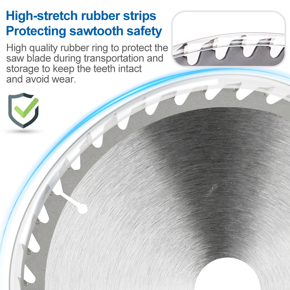 XCAN 165mm Circular Saw Blade TCT Carbide Saw Blade For Woodworking Cutting Tools Wood Cutting Disc 24/40/48/60T