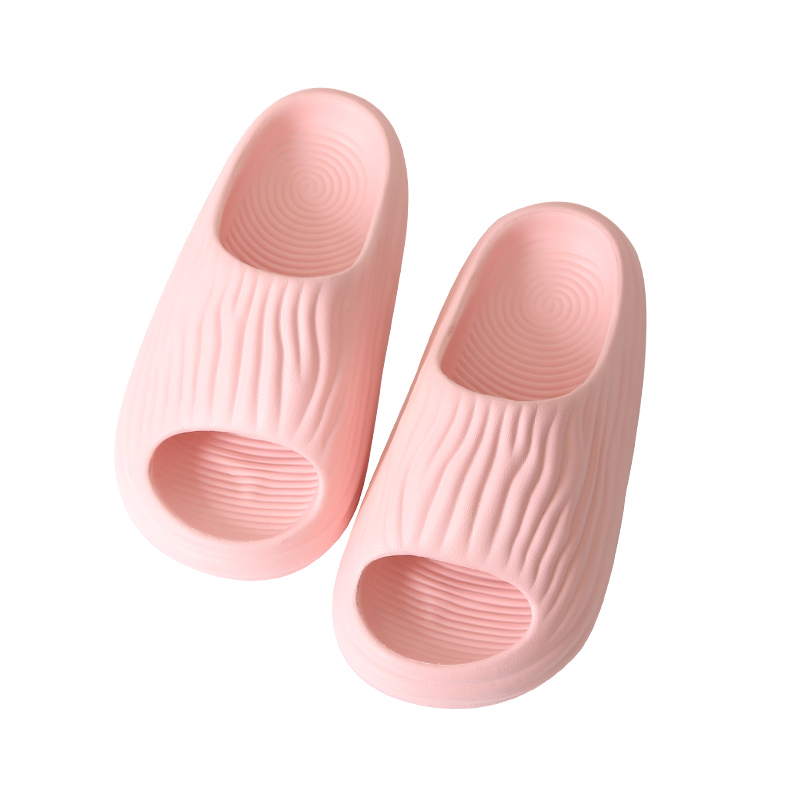 Chinelos de plataforma grossa para mulheres, chinelos antiderrapantes internos, minimalistas e confortáveis, Eva super macia, slides de banheiro