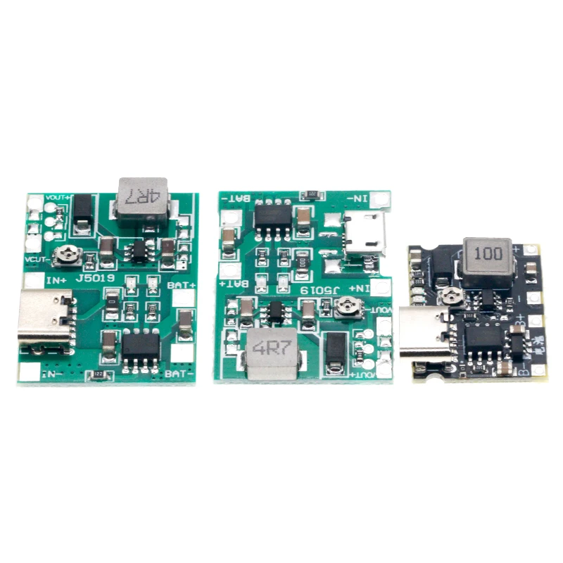 Lithium Li-ion 18650 3.7V 4.2V Pin Sạc Ban DC-DC Bước Lên Tăng Cường Mô Đun TP4056 DIY Bộ Phần