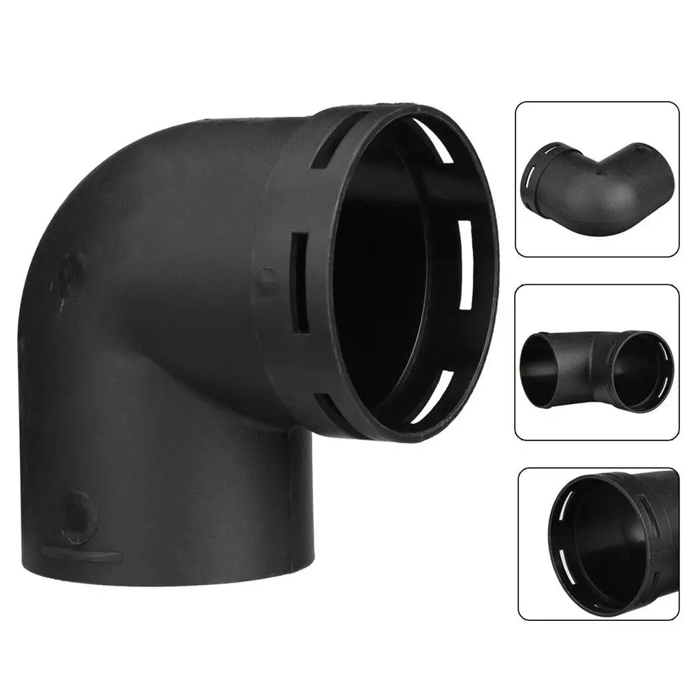 60mm Auto Winter Air Diesel Parking Heater L-part Elbow Exhaust Car Outlet Pipe Connector Adapter For Webasto / Eberspaecher