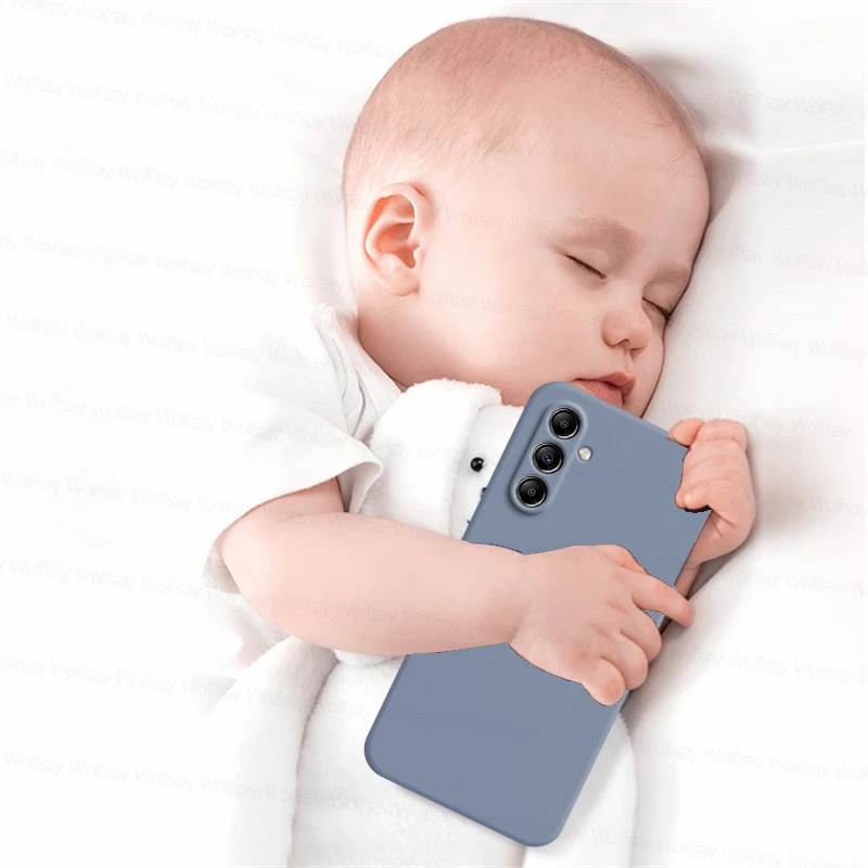 Para Samsung Galaxy A05S Funda Samsung Galaxy A05 A05S A15 A25 A35 A55 5G Funda TPU Fundas a prueba de golpes Funda de silicona líquida