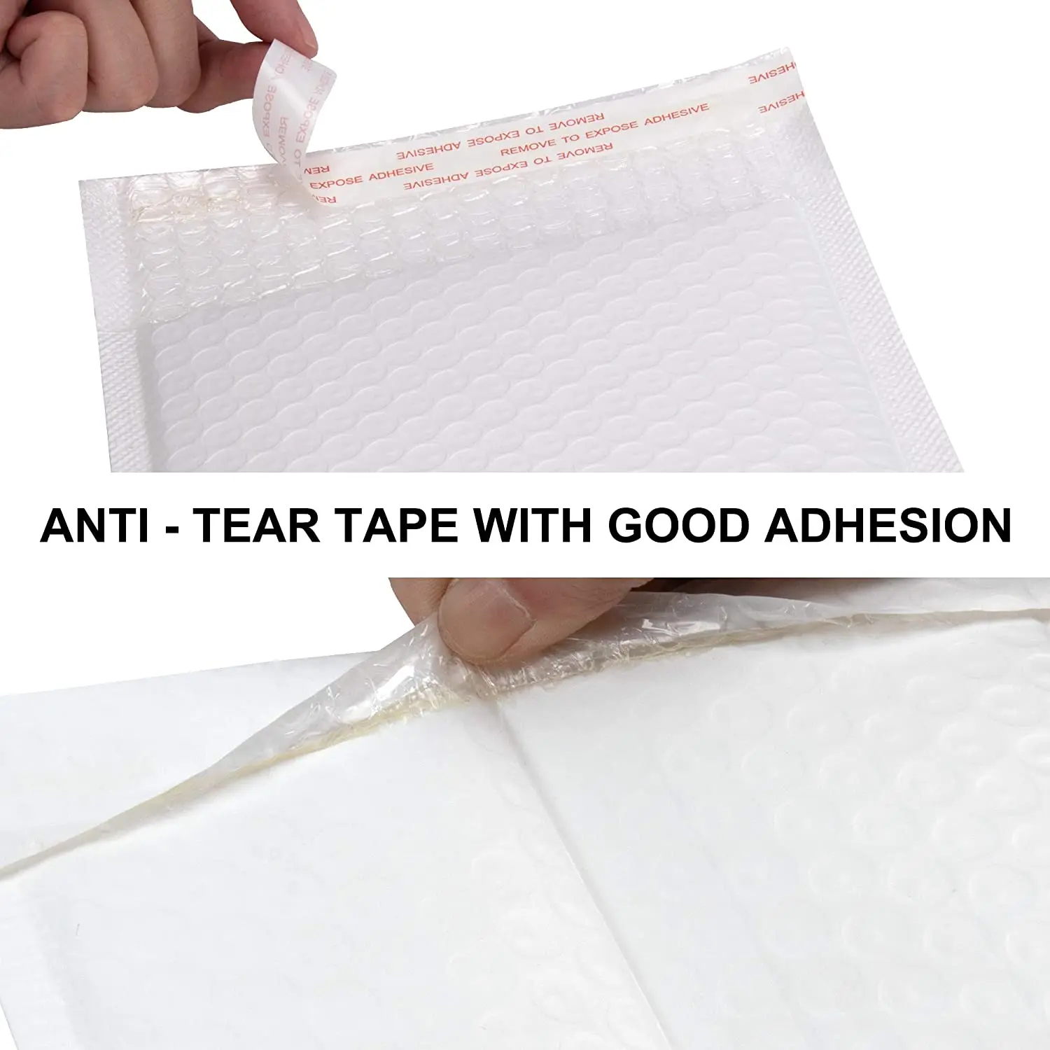 100Pcs สีขาวสีดำ Self Seal การจัดส่งเบาะซอง Poly Bubble Mailers ถุงบรรจุภัณฑ์ซองจดหมายฟอง