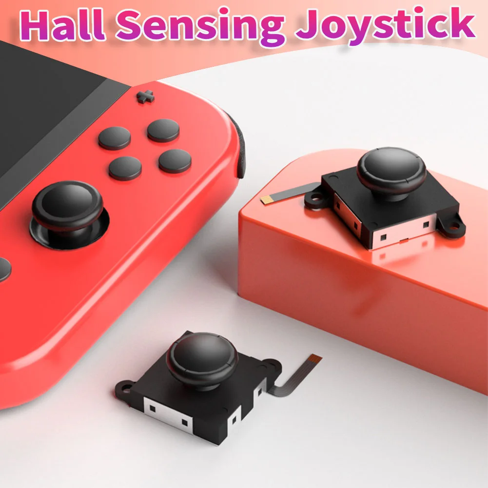 Joystick z czujnikiem Halla bez dryfowania drążek elektromagnetyczny Halla drążek kciuka Halla o wyższej czułości dla przełącznika Nintendo/OLED/Lite
