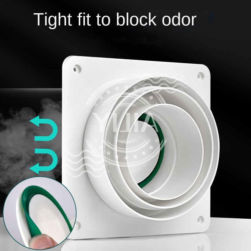 Контрольные клапаны для ванной комнаты 80-180 мм, воздуховод для отдыха в комнате, трубный клапан, кухонная водопроводная труба, выхлопная труба, воздуховыпускная система, аксессуары для труб