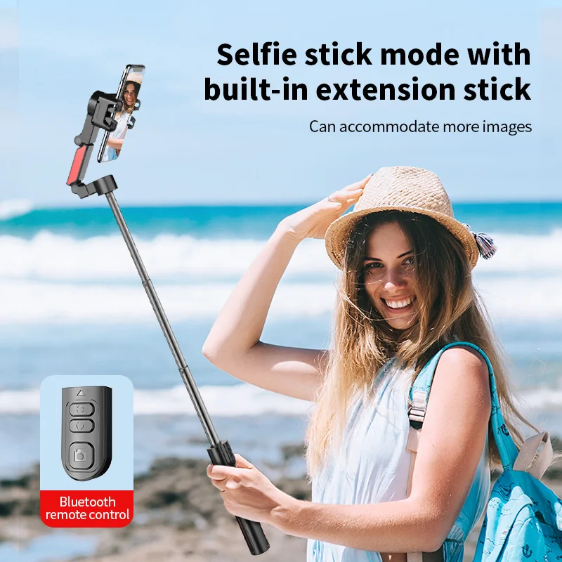 FANGTUOSI AI face tracking Tripod for Smartphone Stabilizer 360 Auto Rotation Follow Gimbal with Remote Selfie tripod For Vlog