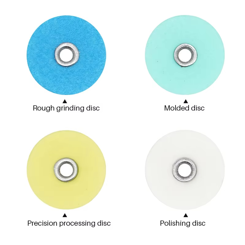 40 ชิ้น/กล่องทันตกรรมแผ่นขัดทันตกรรมคอมโพสิตแผ่นขัด Gross ลด Contouring Mandrel ลายชุด