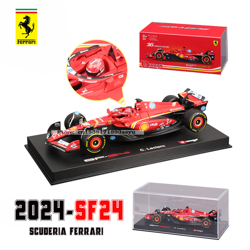 Bburago 1:43 F1 2024 Ferrari SF24 #16 lecler #55 sainz jr. Outil de diagnostic de véhicule, outil de diagnostic automobile