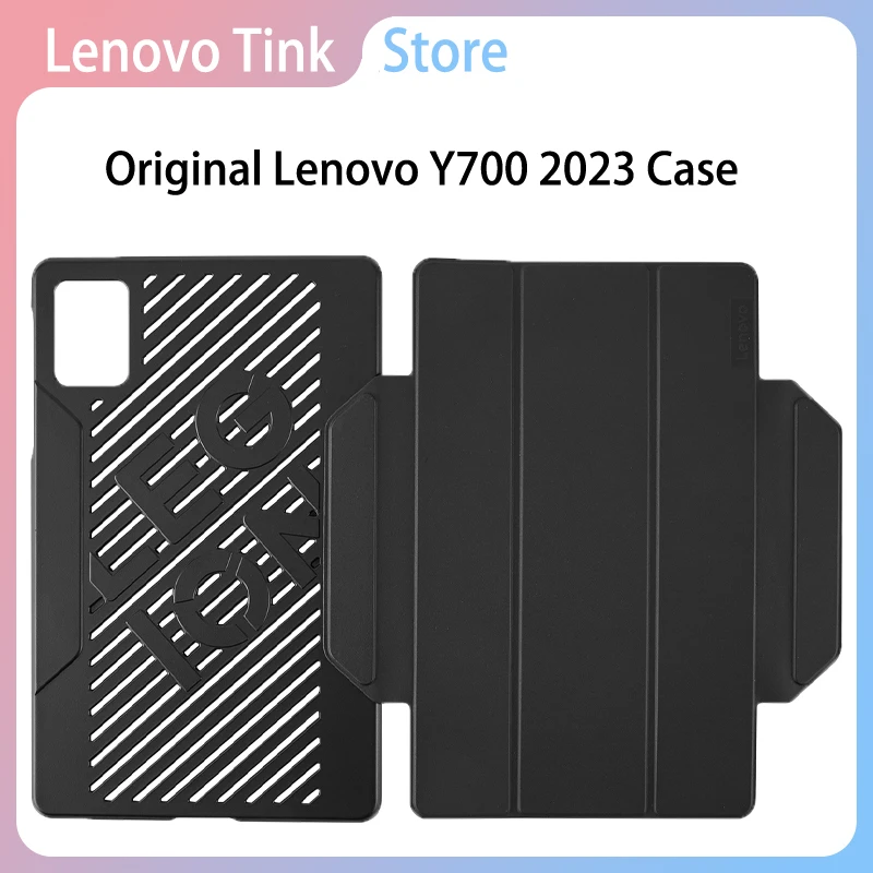 Funda Original Lenovo LEGION para tableta y700 2023, Clip protector oficial, disipación de calor hueca, carcasa inteligente para despertar el sueño