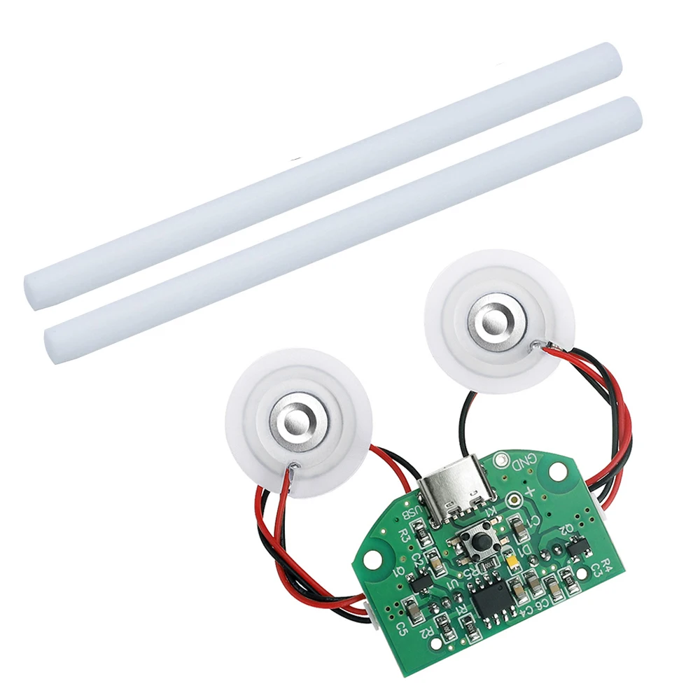 DC5V Ultrasonic Atomizer Sheet Type-C Interface Air Humidifier Spray Module Spray DIY Humidifier Kit Mist Maker Driver Circuit