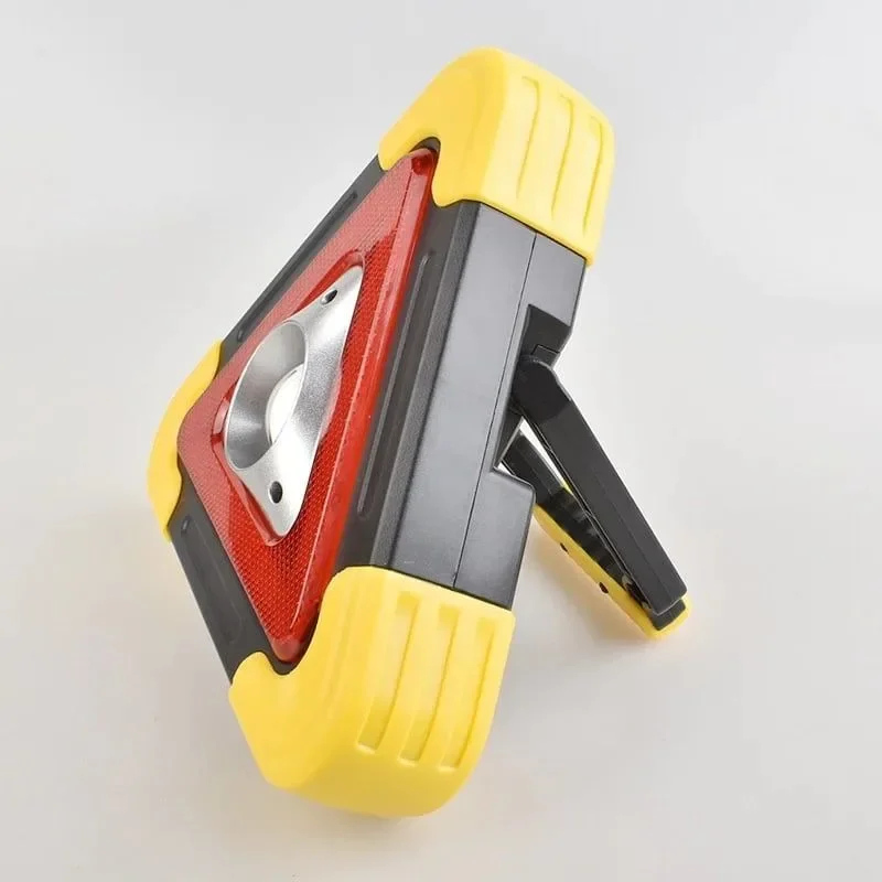 Luz de advertencia Solar Triangular de emergencia 2 en 1, lámpara de alarma de avería de emergencia de seguridad, luz intermitente portátil a mano