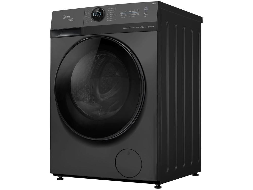 Lava e Seca Midea 11Kg Smart Wi-Fi HealthGuard 14 Programas Titanium MF200D110WB - 220V