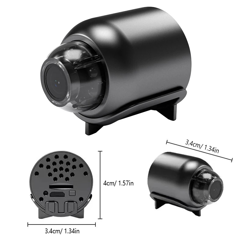X5 mini câmera hd 1080p inteligente de segurança em casa 720p a9 ip wifi câmera monitor câmera remota móvel aplicação remota