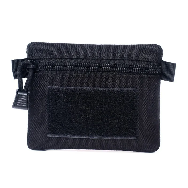 Portafoglio esterno EDC Molle Marsupio portatile impermeabile con cerniera per campeggio, escursionismo, caccia, viaggio, pacchetto EDC