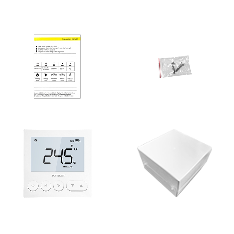 Цифровой центральный кондиционер FCU, блок вентилятора, термостат, еженедельный программируемый регулятор температуры, оптовая цена