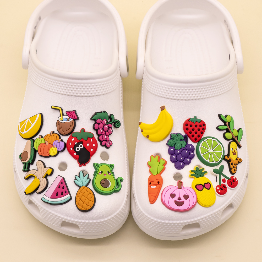 1/30 шт., подвески для обуви в виде фруктов