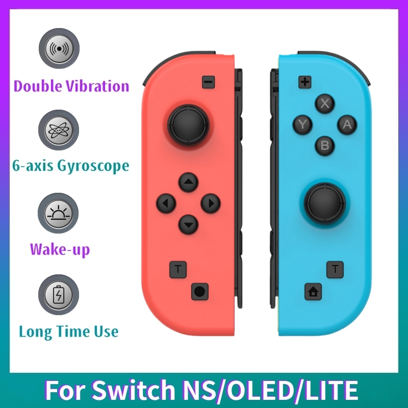 Bluetooth Gamepad For Nintendo Switch/OLED/IOS/Android/PC Wireless Controller Joystick With Trubo Video 6 Axis Gyro Game Console