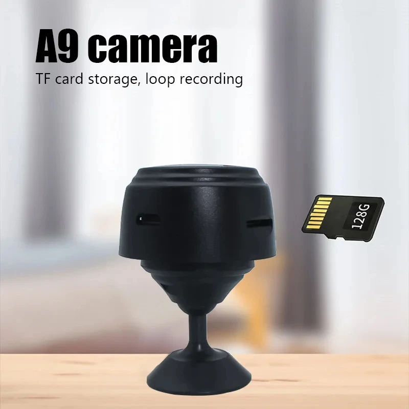A9 Mini telecamera WiFi Monitoraggio wireless Protezione di sicurezza Monitor remoto Videocamere Videosorveglianza Smart Home