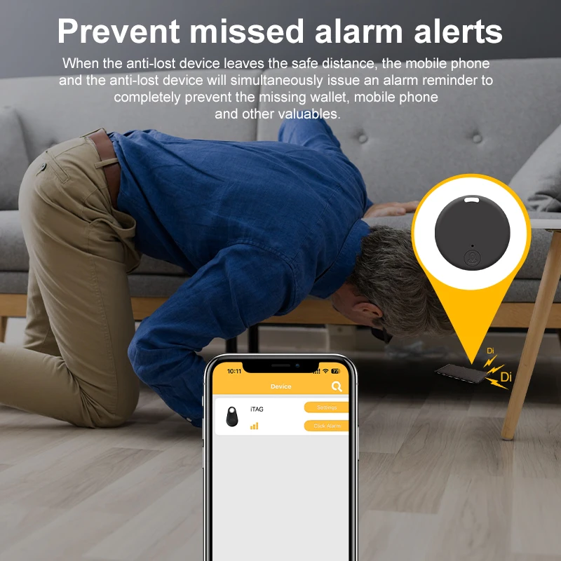 Mini dispositivo rastreador gps lembrete anti-perda para animais de estimação crianças saco chave carteira inteligente bluetooth conectado ios/android app localizador localizador