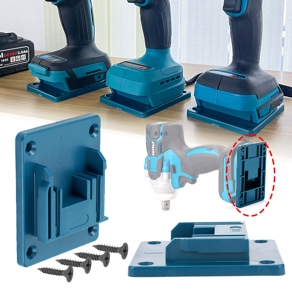 6 Gói Dụng Cụ Dock Gắn Giá Đựng Đồ Cho Makita/Bosch 18V Cố Định Thiết Bị Dụng Cụ Máy Lưu Trữ chân Đế Khe Cắm