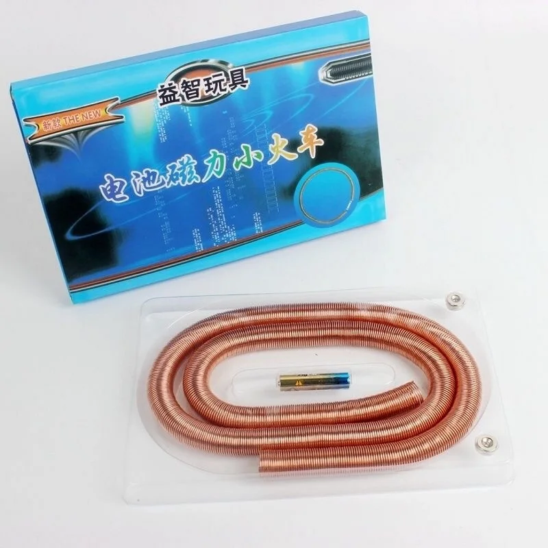 Science Experiment Electromagnetic Induction Power Train Children's Science And Technology STEM Scientific Maglev Train Teaching