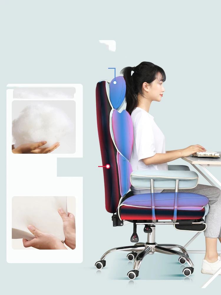 Mới Chơi Game Thoải Mái Máy Tính Ghế Xoay Ghế Sofa Ghế Game Thủ Sống Nâng Ghế Ghế Văn Phòng Ergonomic Ghế Bành Ghế Chơi Game