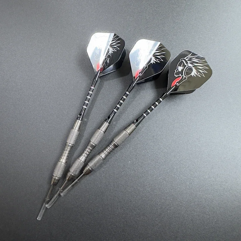 1 stks/set Metalen hoogwaardige Imitatie Wolfraam Stalen Naald Darts 20g Professionele Competitie Training Zwart Aluminium Staaf Plastic