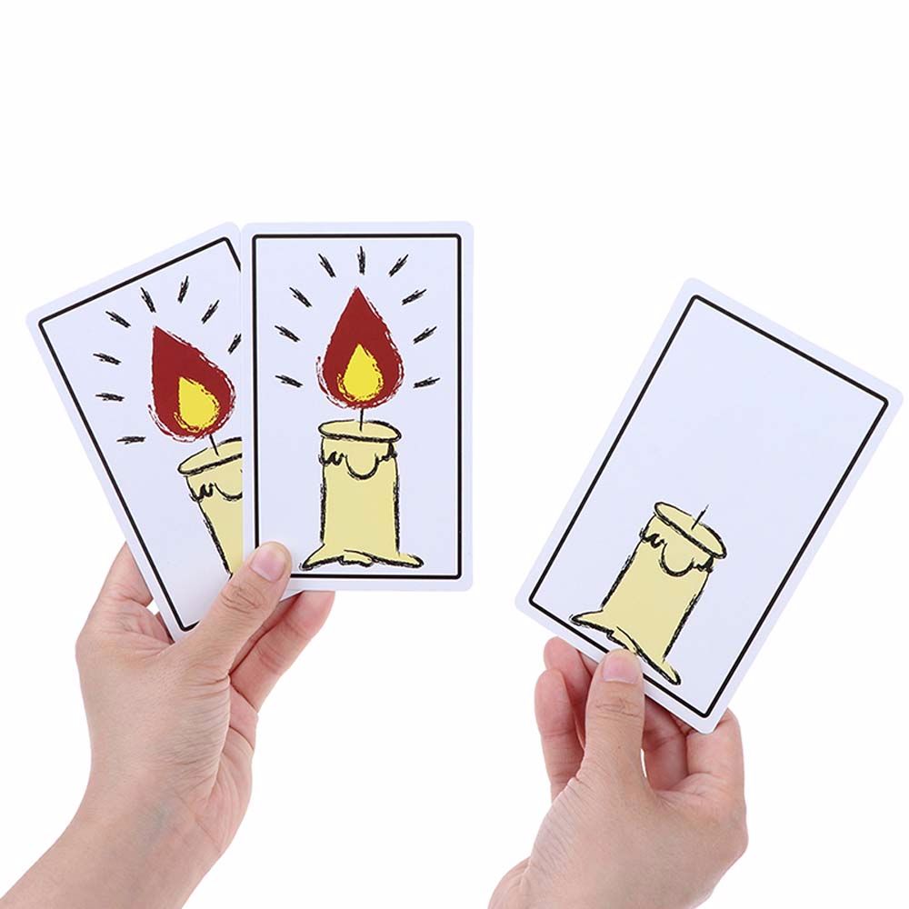 1 Juego de velas de liberación, tarjetas mágicas, trucos de magia, accesorios mágicos, nuevo juguete mágico increíble, juguetes Divertidos