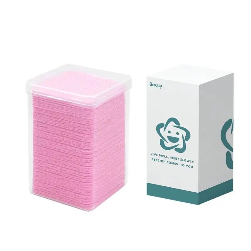 200 PCS Disposable ผ้าเช็ดทําความสะอาดใบหน้า Toner ผ้าเช็ดทําความสะอาดนุ่มไม่ระคายเคืองและ Moisturizing WET & DRY แต่งหน้า Remover ผ้าเช็ดทําความสะอาด
