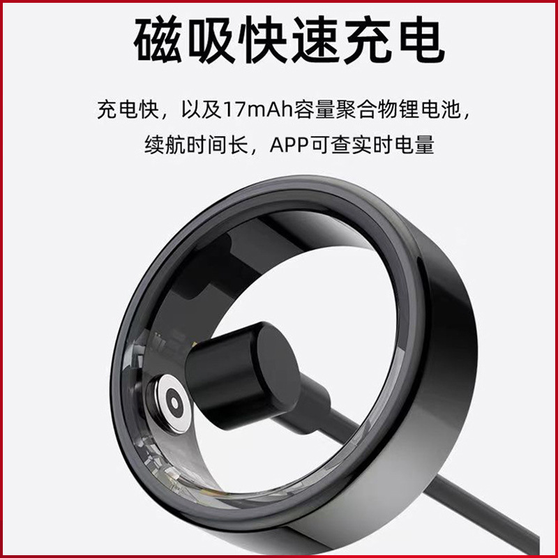 Caméra annulaire intelligente multifonctionnelle, contrôle vidéo, fréquence cardiaque, oxygène dans le sang, portable, connectivité Bluetooth pour le sommeil, meilleure vente