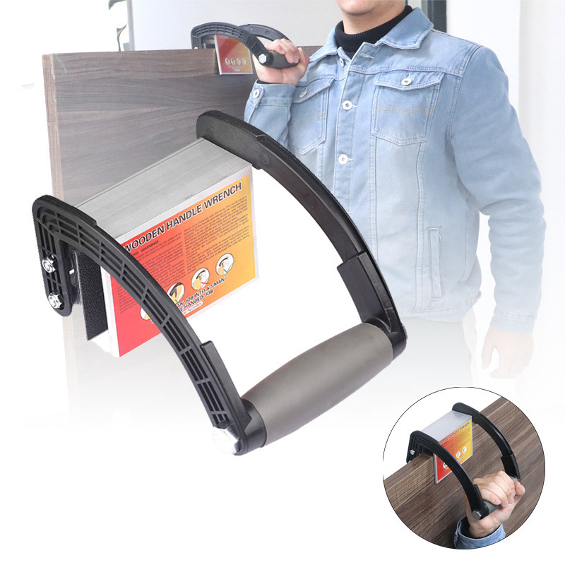 Suporte de painel de madeira compensada resistente, ferramenta de transporte de drywall resistente, suporte de painel de madeira compensada para mover painéis