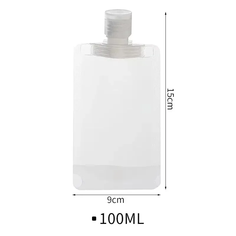 10cs 30/50/100ML Thickened Travel Subpackage Cosmetic Lotion Shower Gel Shampoo Portable Facial Cleanser