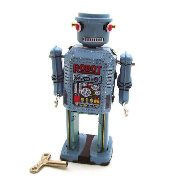 MS416 大きな目のロボットレトロノスタルジックなコレクション工芸品ギフトクリエイティブホーム装飾品ブリキのおもちゃ