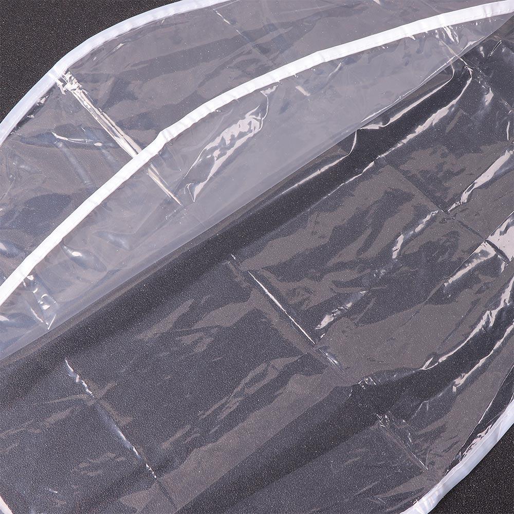 Reusable Wind Cap Transparent Hood Bonnet Hair Hat