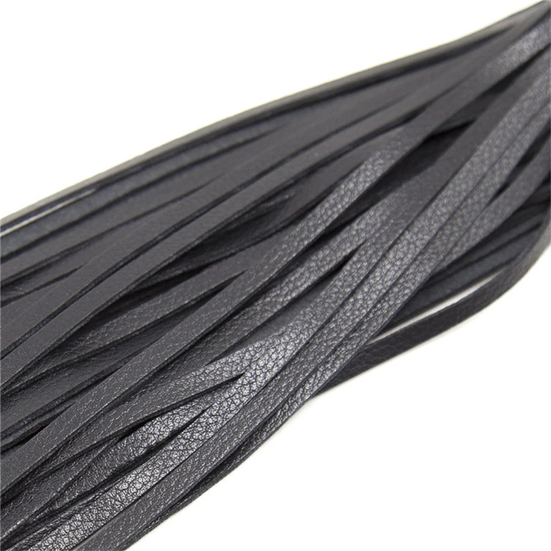 PU Leder Zuhälter Peitsche Racing Reiten Crop Party Flogger Handschellen Königin Schwarz Reiten Peitsche Ausrüstung