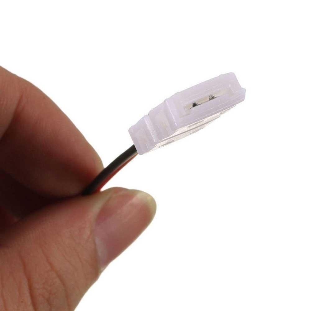 10 Stücke Kabel 2 Pin LED Streifen Stecker 3528/5050 Einfarbig Adapter Nützlich