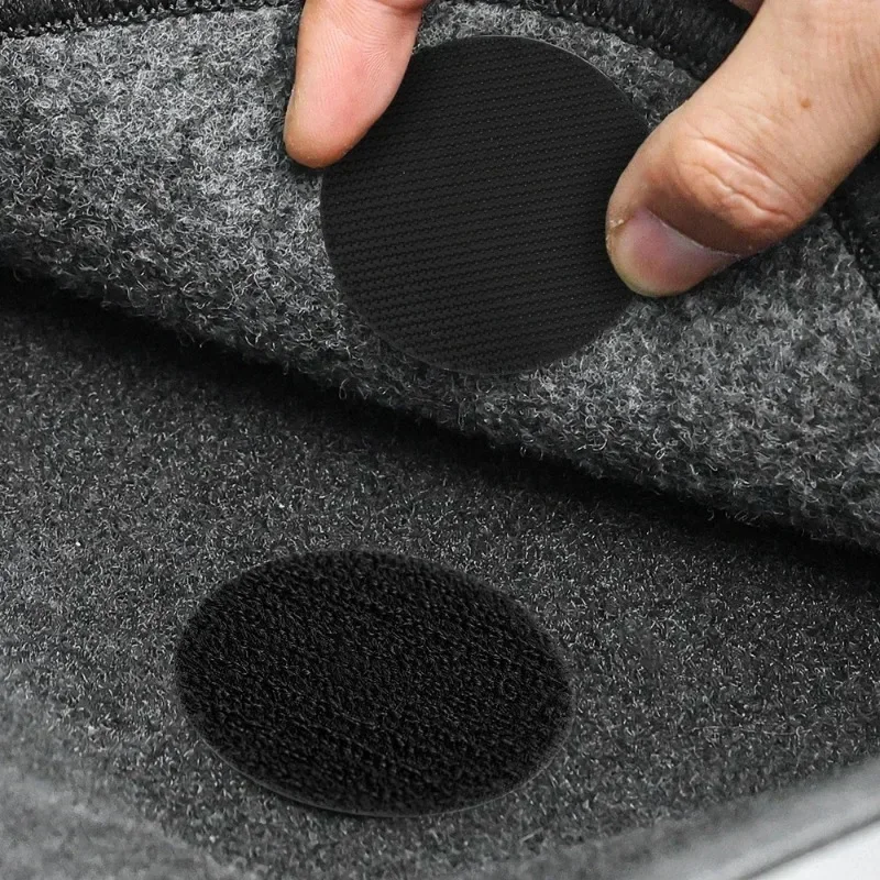 รถ Double Faced Fixing สติกเกอร์สําหรับพรม Pad Dashboard MAT กาวคงที่ Patch เสื่อชั้น Anti Skid Grip สติกเกอร์เทป