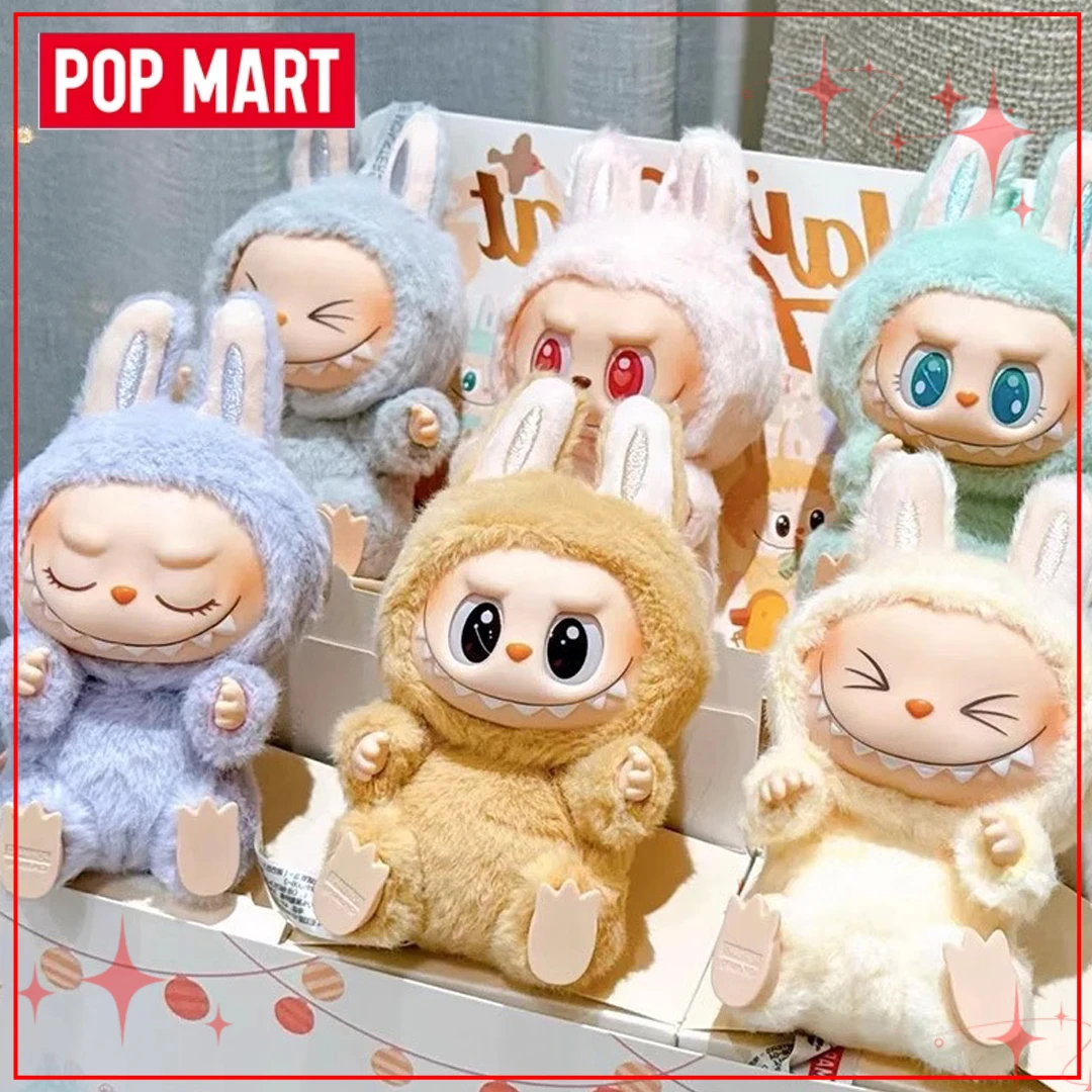 Original Popmart Labubu V1 V2 V3 The Monsters Macaron Have A Seat Big Into Energy Series Blind Box Vinyl Plüschpuppenanhänger