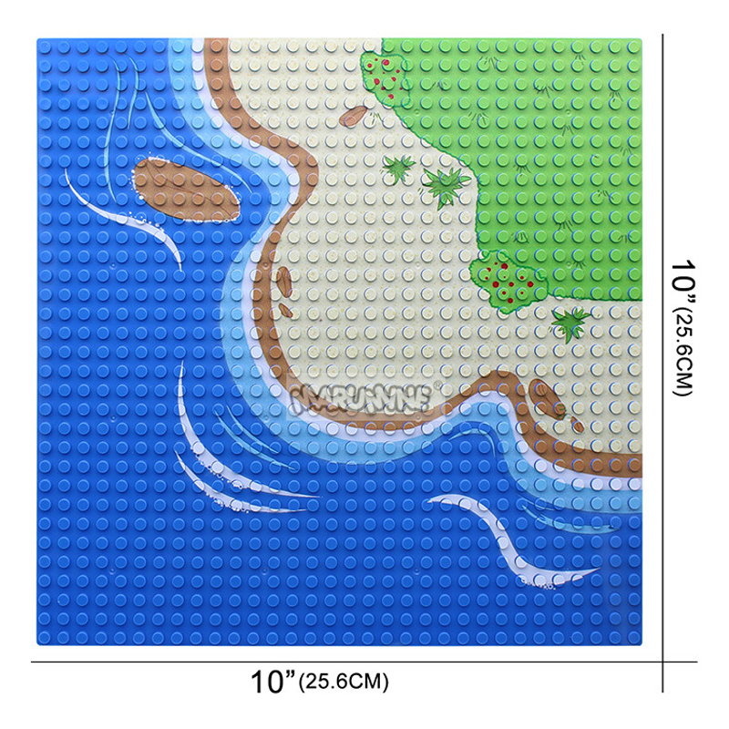 MARUMINE 32 × 32 ベースプレート互換 3811 クラシック MOC レンガ部品ビルディングブロックジャングルフォレストオーシャンベースボードアクセサリー