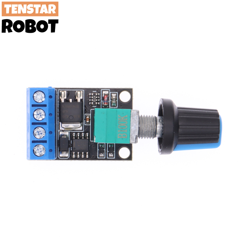 5V 12V 10A Spannungsregler PWM DC Motor Drehzahlregler Gouverneur Stufenloser Drehzahlregler LED Dimmer Leistungsregler