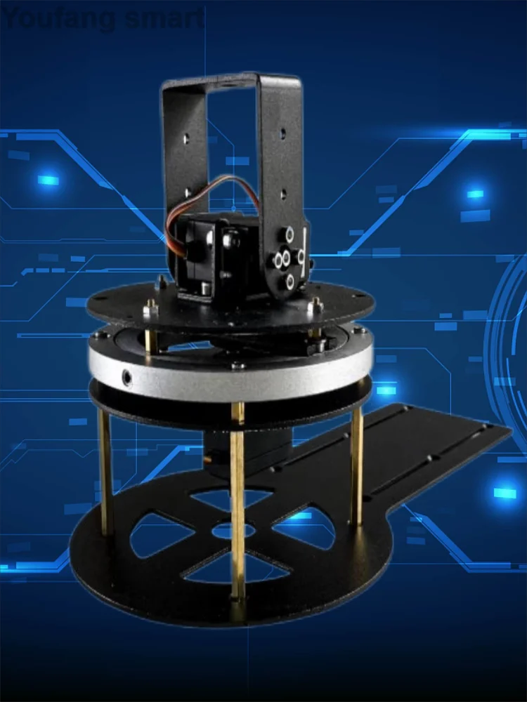2 DOF Robot Manipulator Metal DS3218 Mechanical Rotating Gimbal For Arduino Robot DIY Kit UNO/ESP32/STM32 Programmable Platform